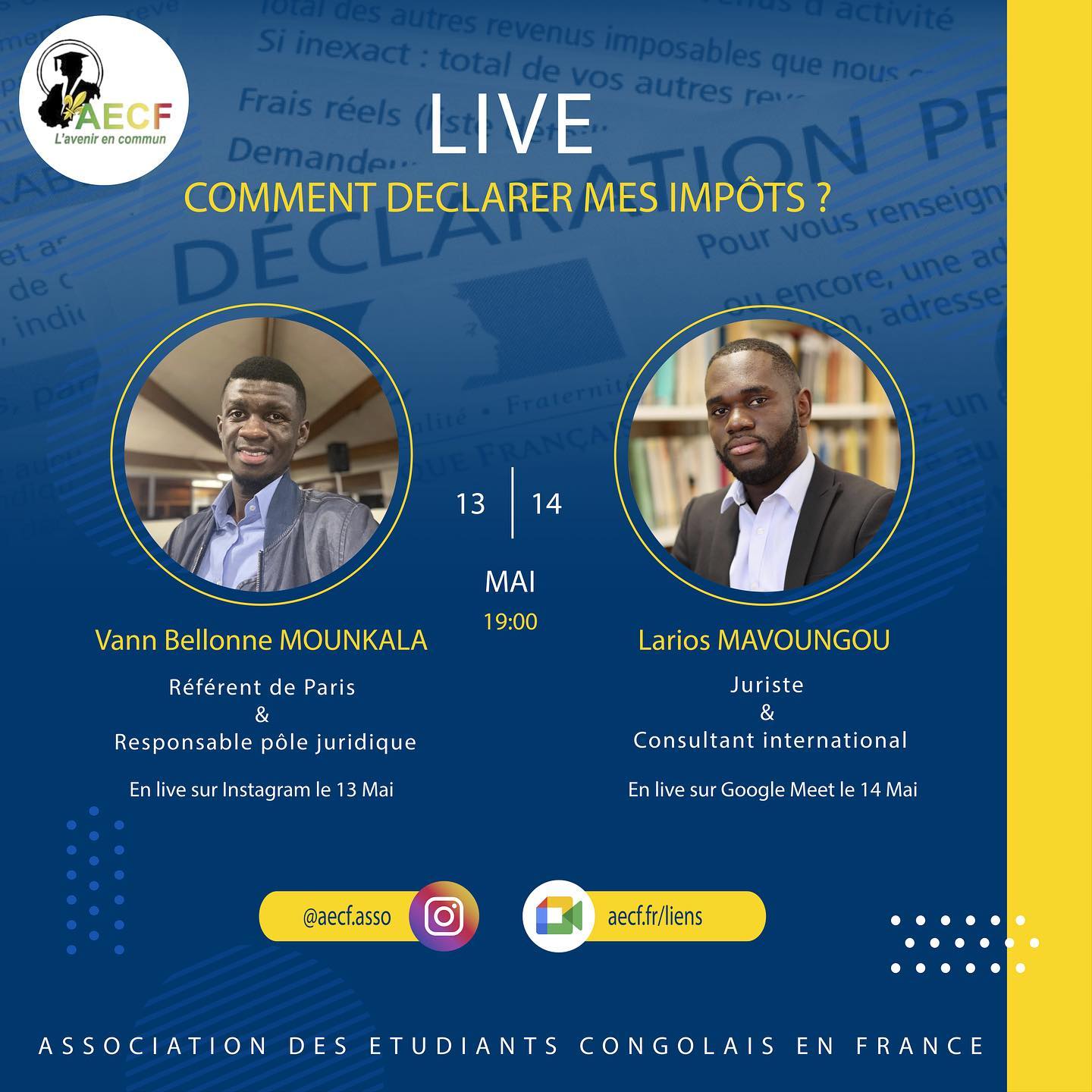 Affiche de l'event