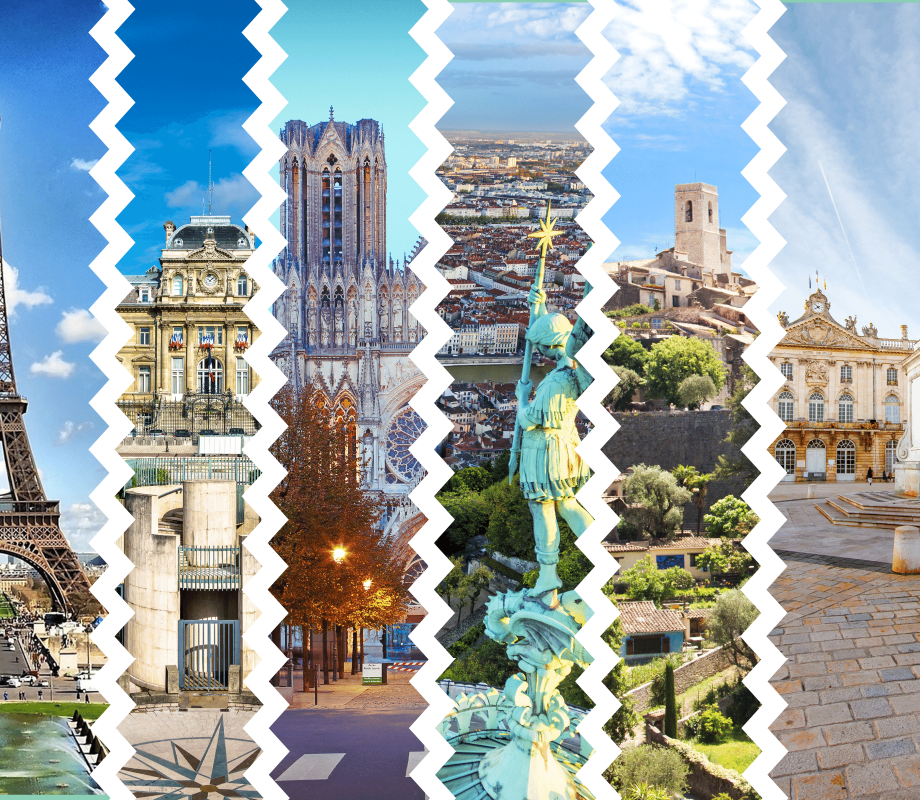 Image - Collage ville de France